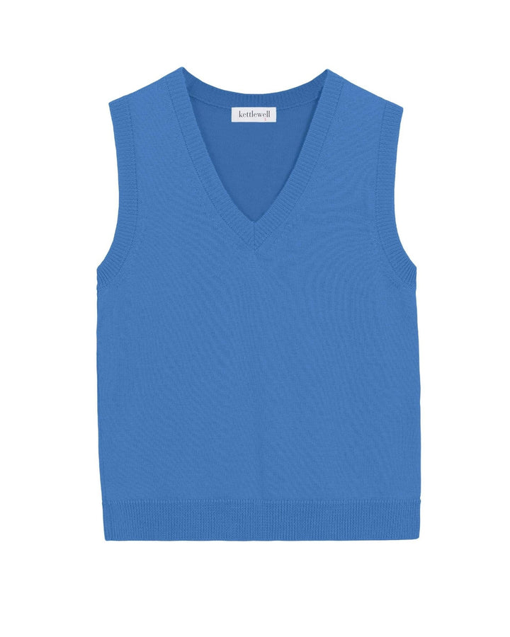 Kettlewell Marnie Tank Top - Blue - The Color Collab