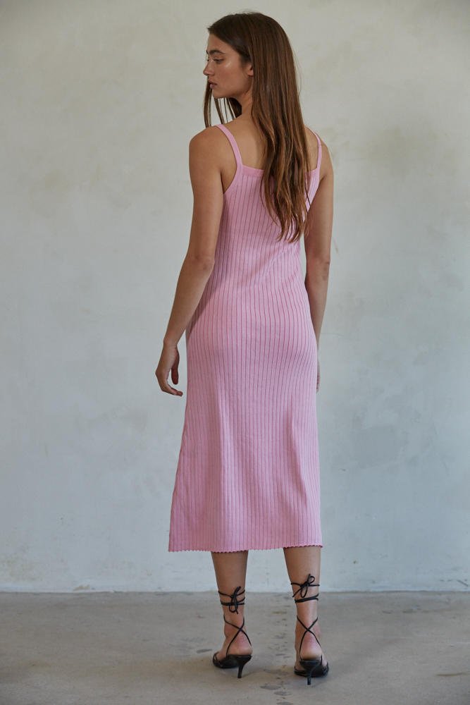 Knit Sweater Maxi Dress - The Color Collab