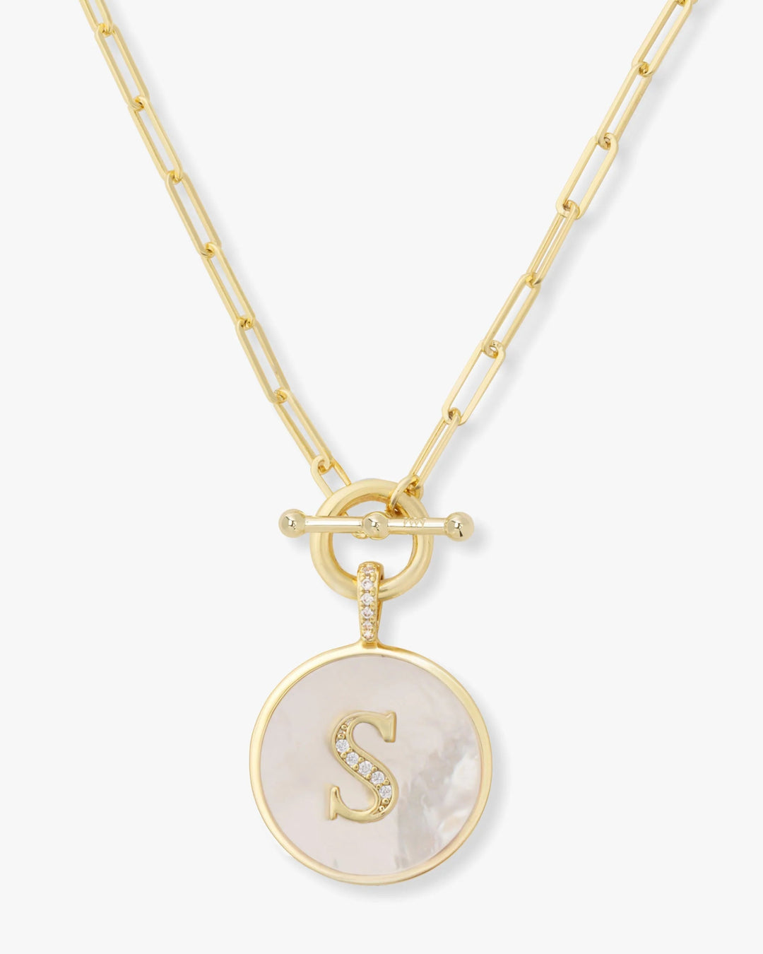 Love Letters Medallion Necklace - S/K - The Color Collab