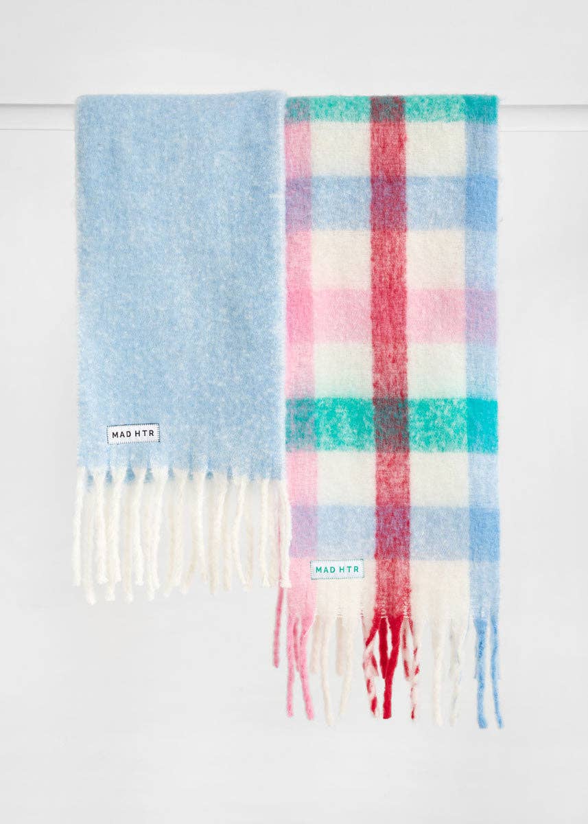 Mad Hatter Oversized Blanket Scarf - Multi - The Color Collab