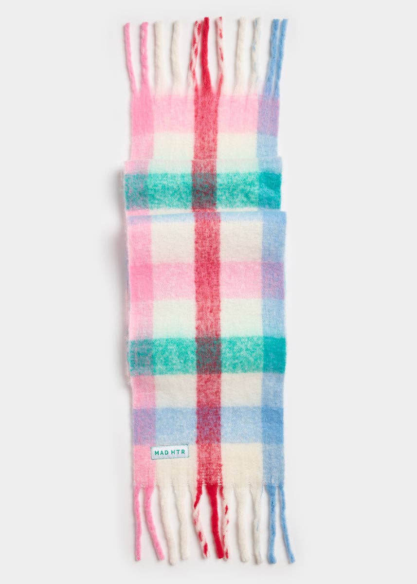 Mad Hatter Oversized Blanket Scarf - Multi - The Color Collab