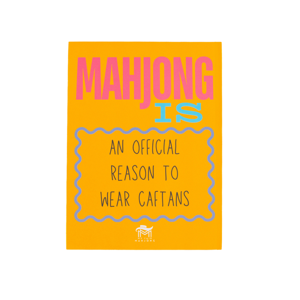 MAHJONG SHUFFLE CARD - The Color Collab