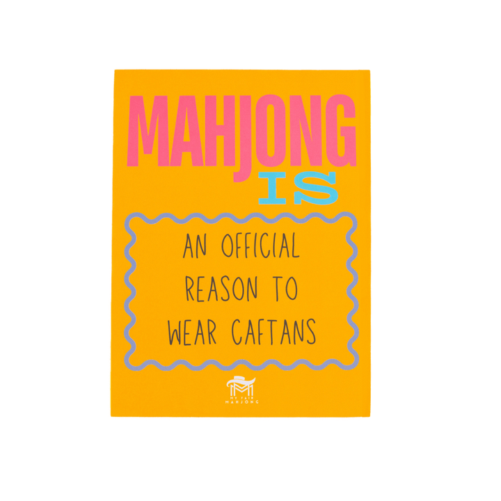 MAHJONG SHUFFLE CARD - The Color Collab