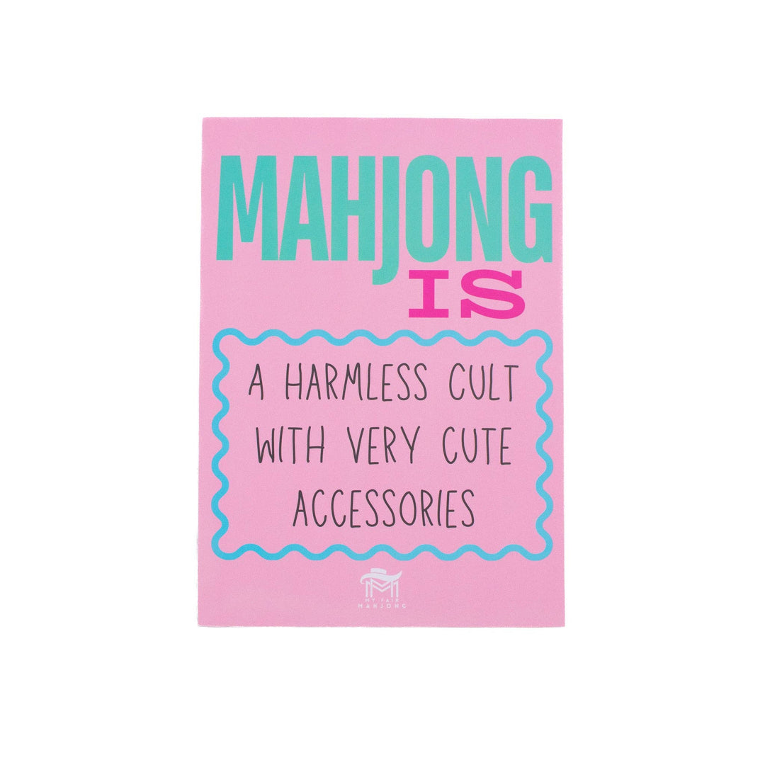 MAHJONG SHUFFLE CARD - The Color Collab