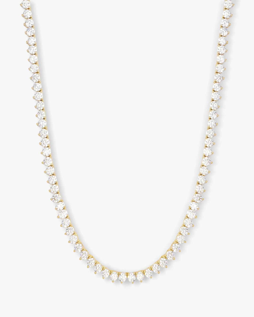 Mama Not Your Basic Tennis Necklace 18' - The Color Collab