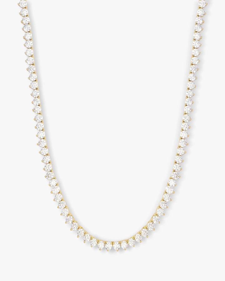Mama Not Your Basic Tennis Necklace 18' - The Color Collab