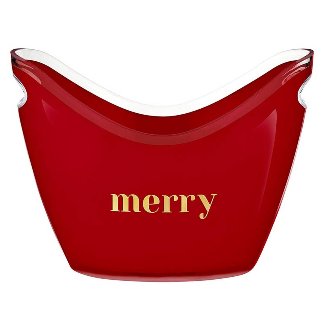 Merry - Acrylic Beverage Bucket - The Color Collab