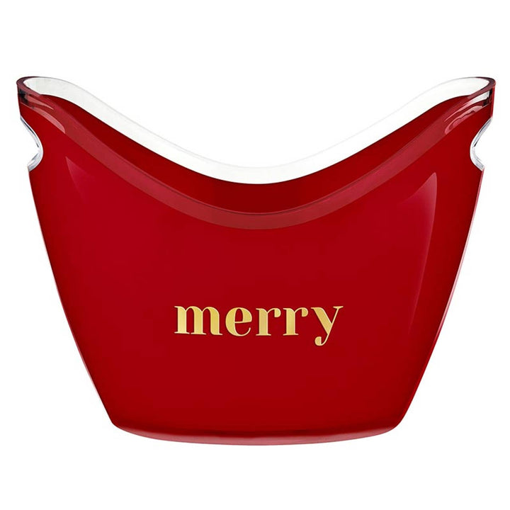 Merry - Acrylic Beverage Bucket - The Color Collab