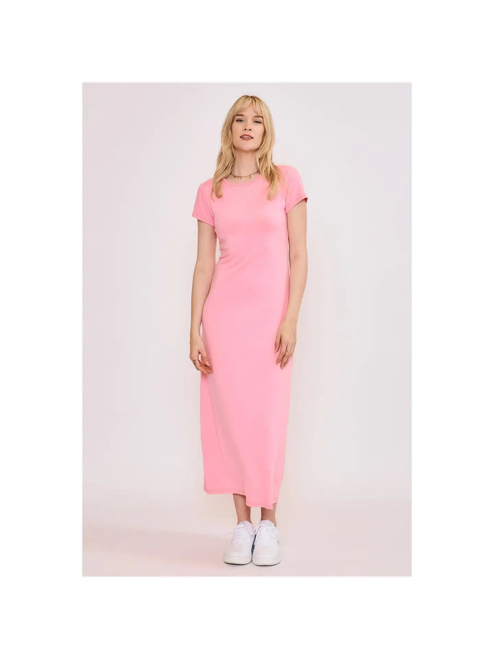 Midi T-shirt Dress - The Color Collab
