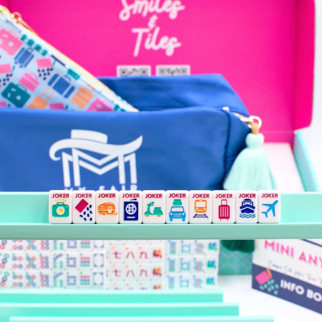 MINI TRAVEL MAHJONG - The Color Collab