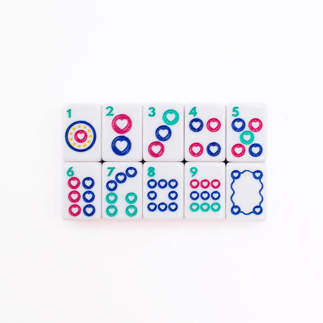 MINI TRAVEL MAHJONG - The Color Collab