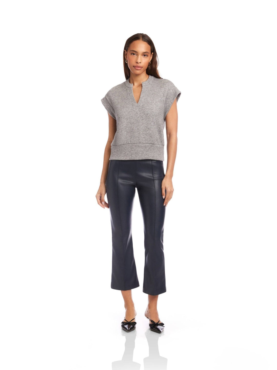 Morgan V - Neck Top - The Color Collab