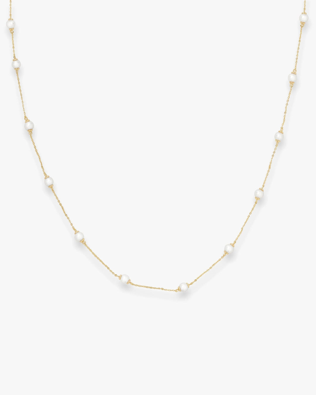 Perfect Pearl Infinity Necklace - The Color Collab