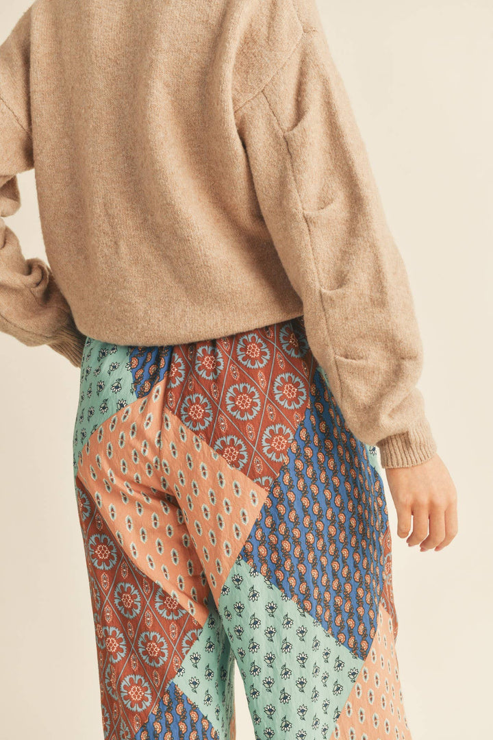 Pleated Sleeve Detail Sweater - The Color Collab