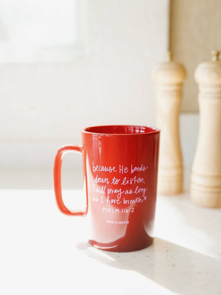 Psalm 116 Mug | Faith, Bible Verse - The Color Collab