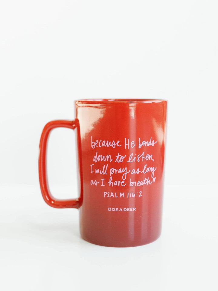 Psalm 116 Mug | Faith, Bible Verse - The Color Collab