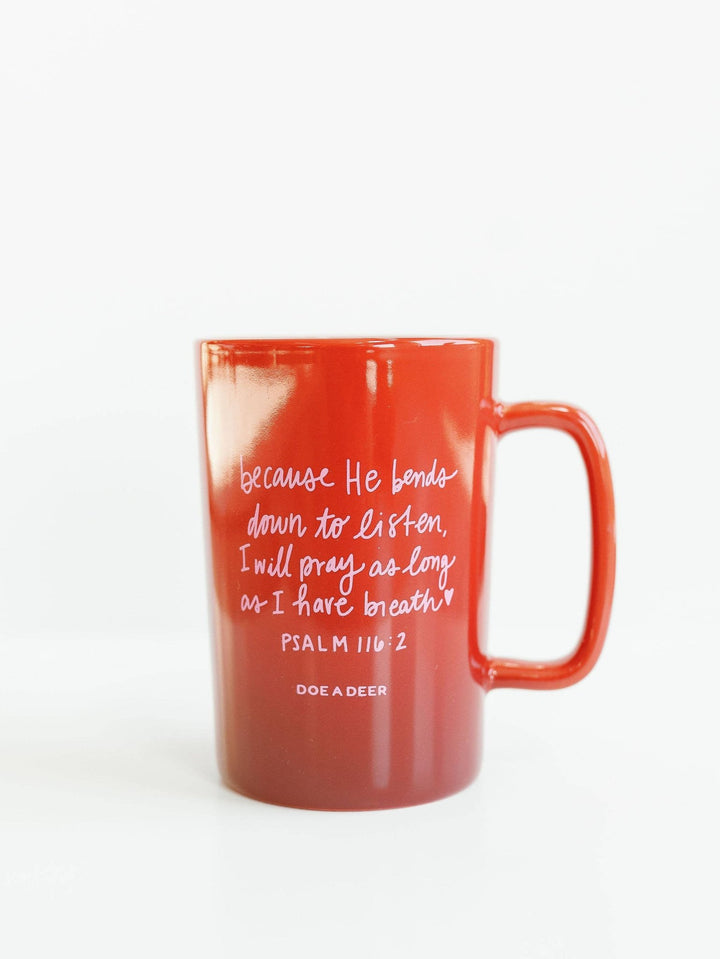 Psalm 116 Mug | Faith, Bible Verse - The Color Collab