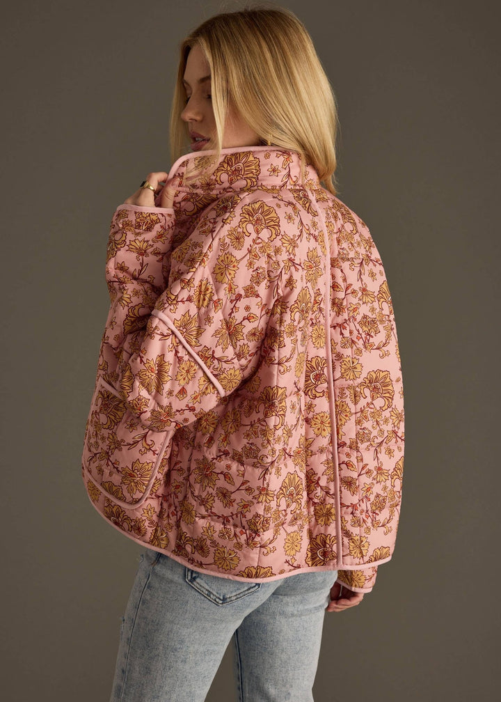 Quilted Jacket - The Color Collab
