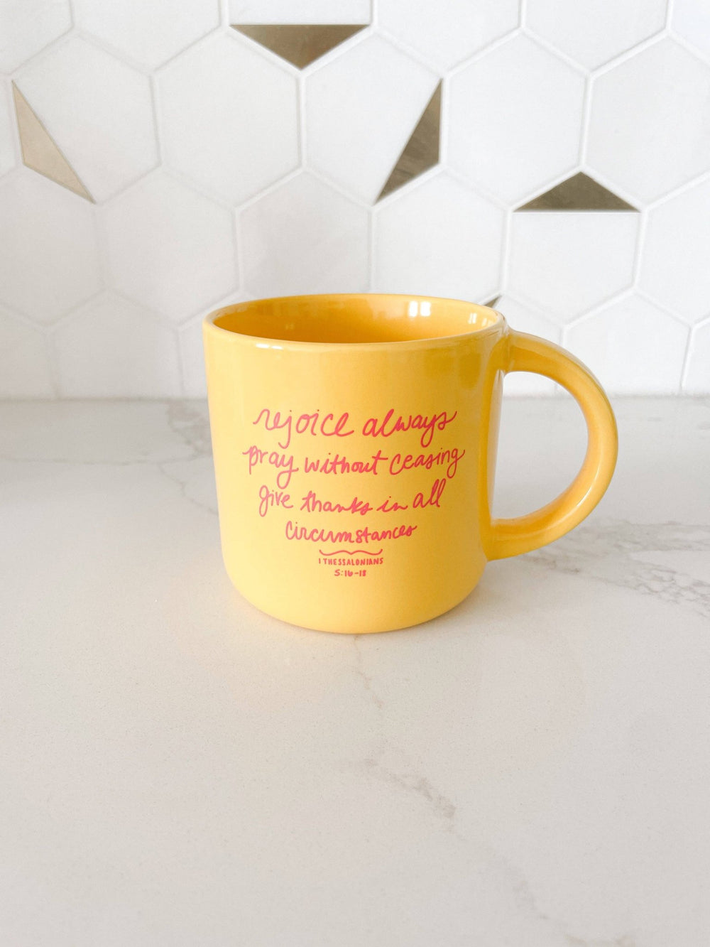 Rejoice Always Mug - The Color Collab