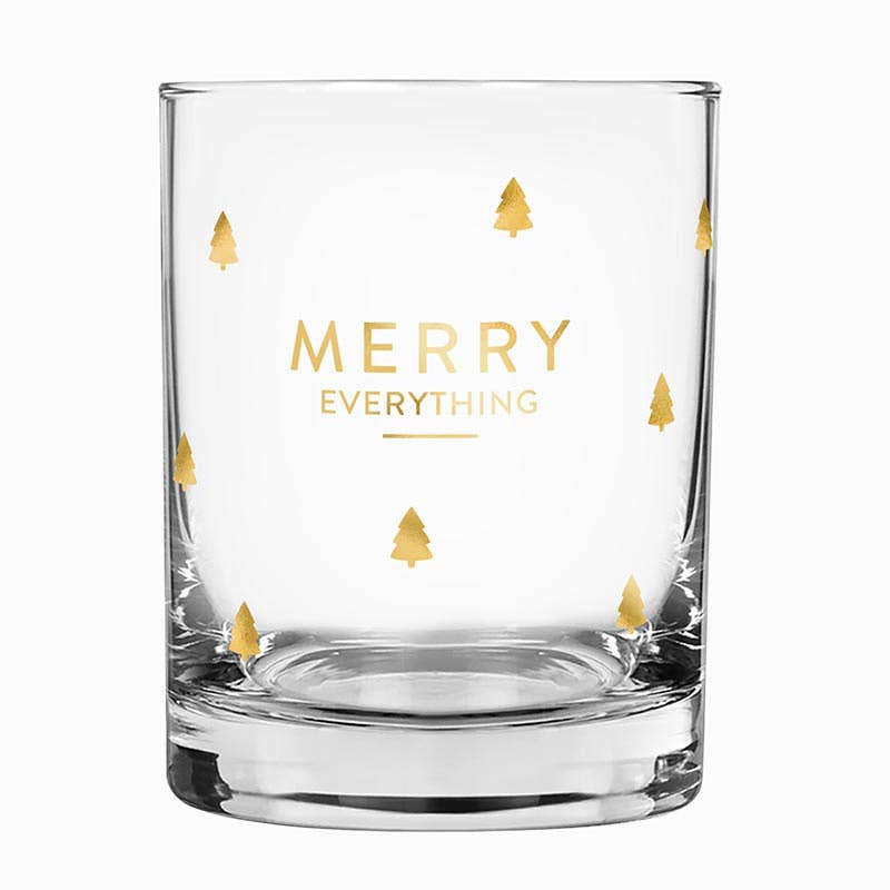 Rocks Glass - Merry Everything - The Color Collab