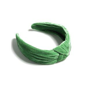 Sara - Knotted Velvet Headband - The Color Collab