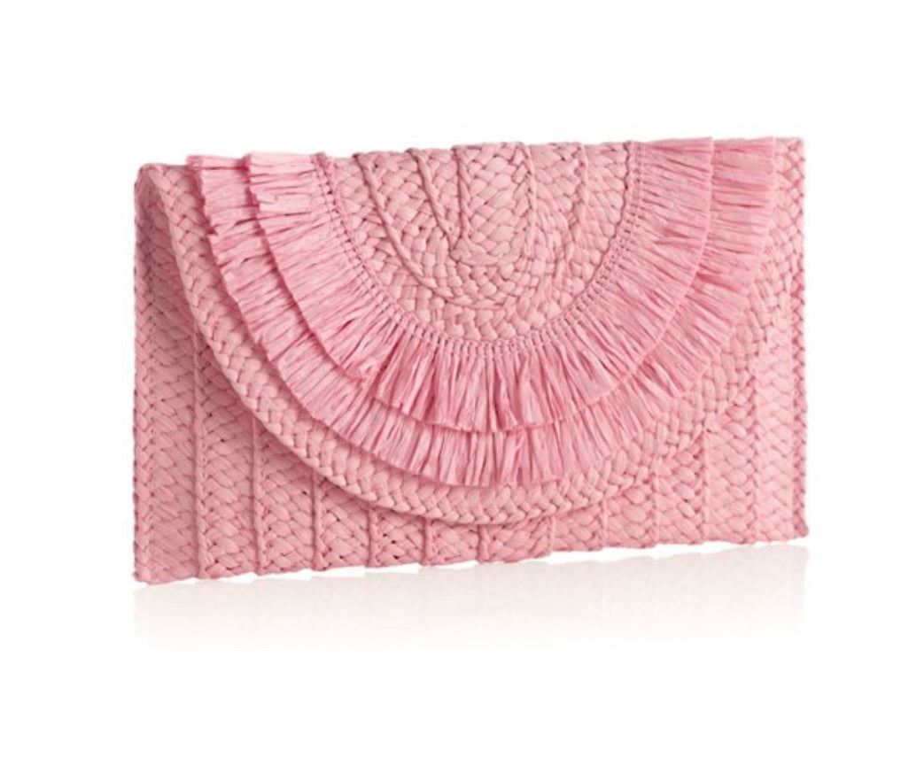 Sara - Pink Clutch - The Color Collab