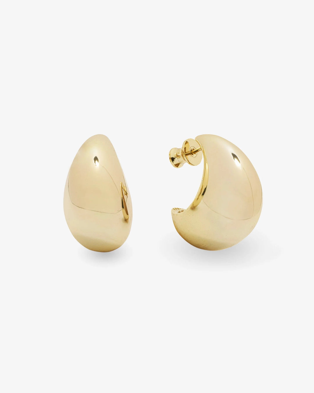 She's So Smooth Teardrop Hoops - The Color Collab