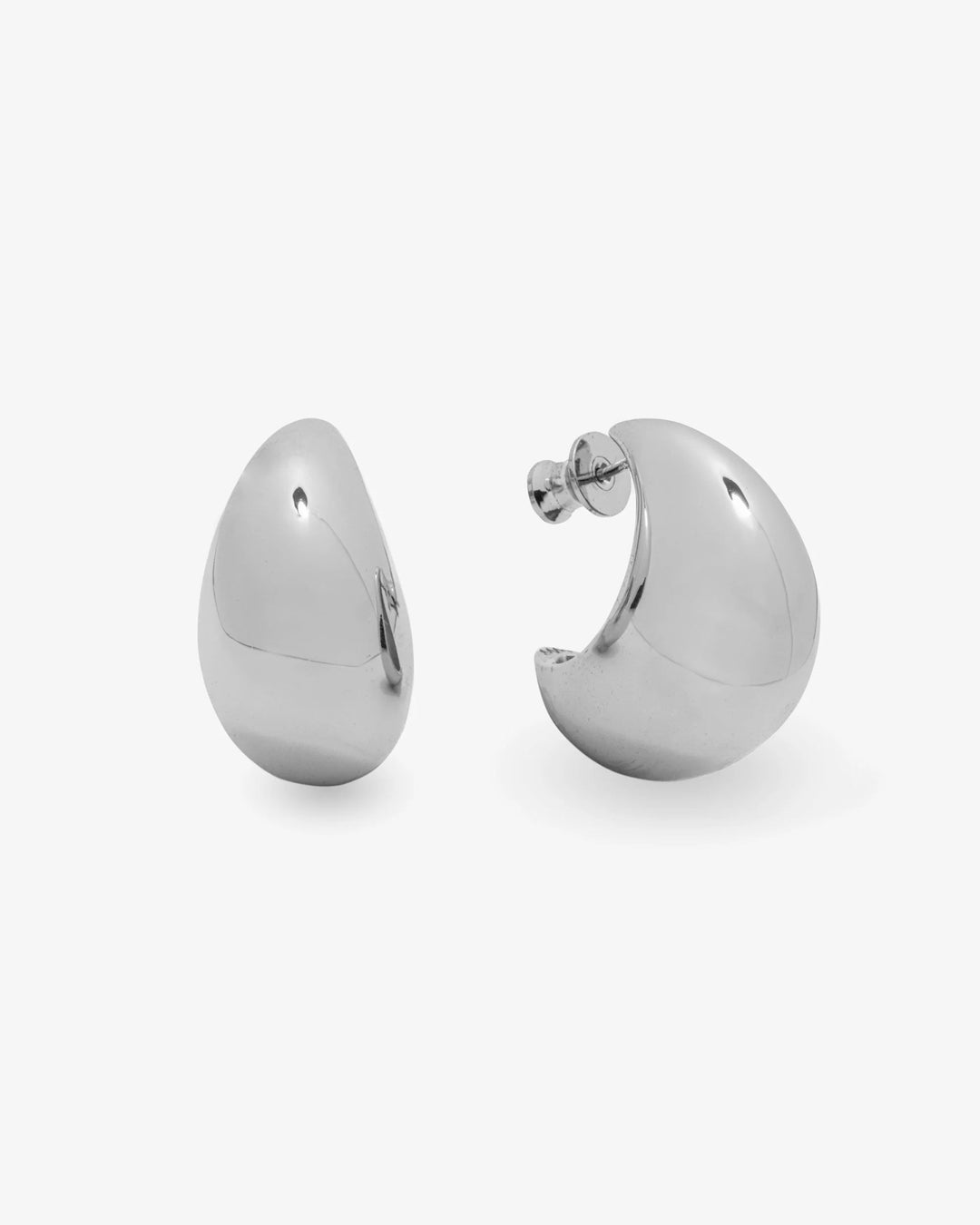 She's So Smooth Teardrop Hoops - The Color Collab