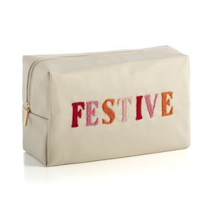 Shiraleah - Cosmetic Pouch (Festive) - The Color Collab