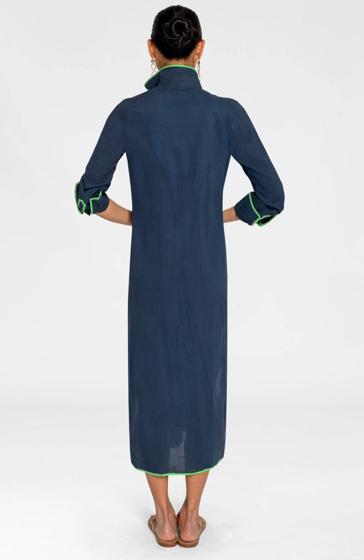 Shirt Tails Long Dress - The Color Collab