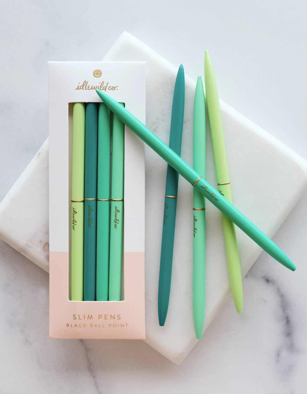 Slim Pens Set of Four | Spectrum Emerald City - The Color Collab