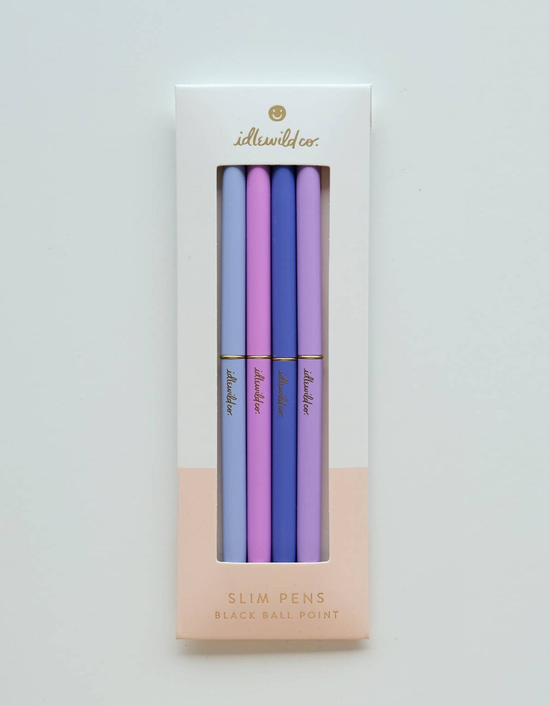 Slim Pens Set of Four | Spectrum Violets - The Color Collab