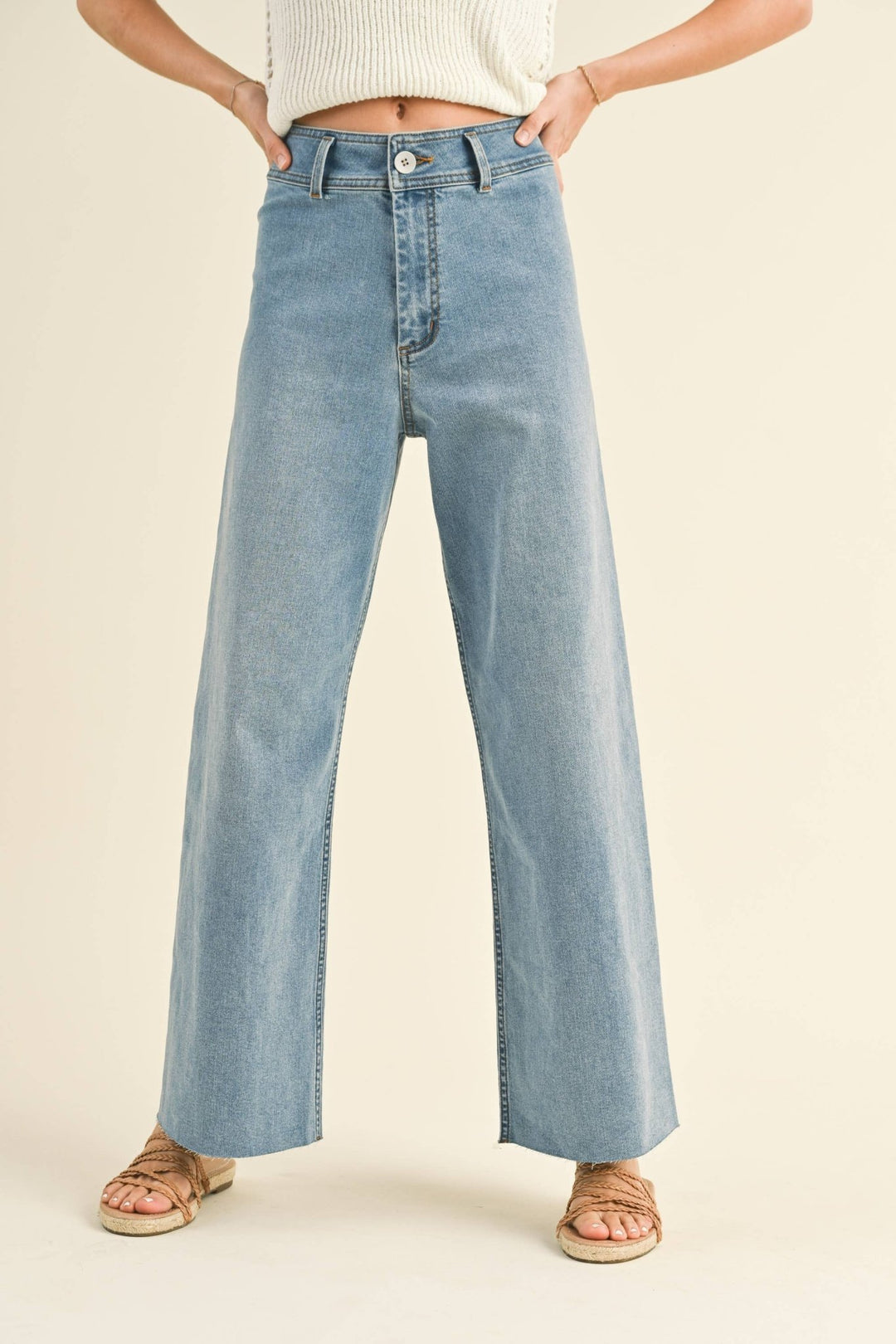 Straight Wide Leg - The Color Collab