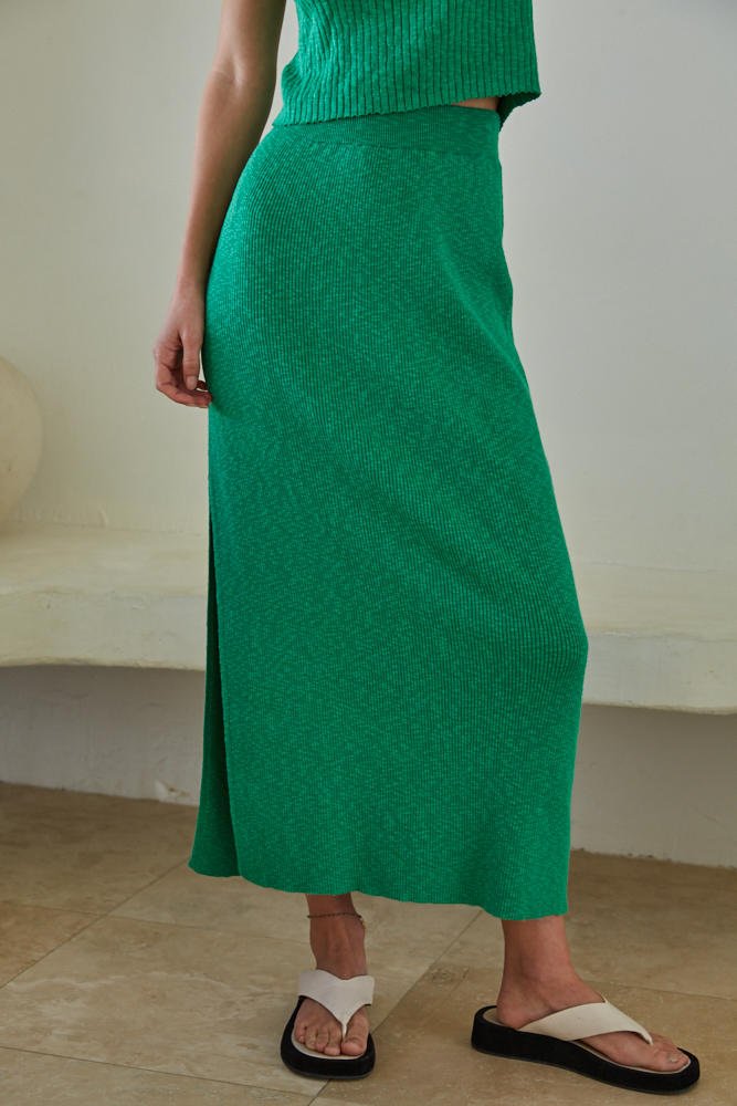 Sweater Midi Skirt - The Color Collab