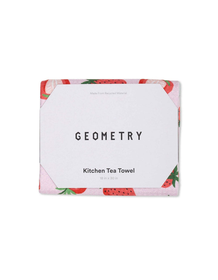 Sweet Strawberry Tea Towel - The Color Collab