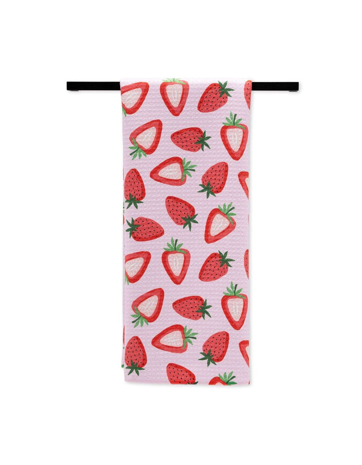 Sweet Strawberry Tea Towel - The Color Collab