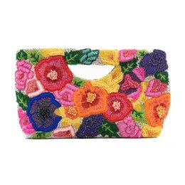 Tiana Designs - Raised Floral Purse - The Color Collab