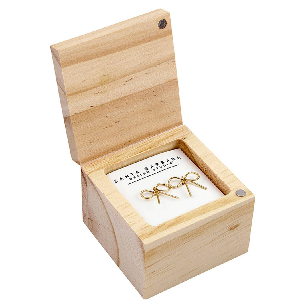 Treasure Box Bow Earring - Beautiful Things - The Color Collab