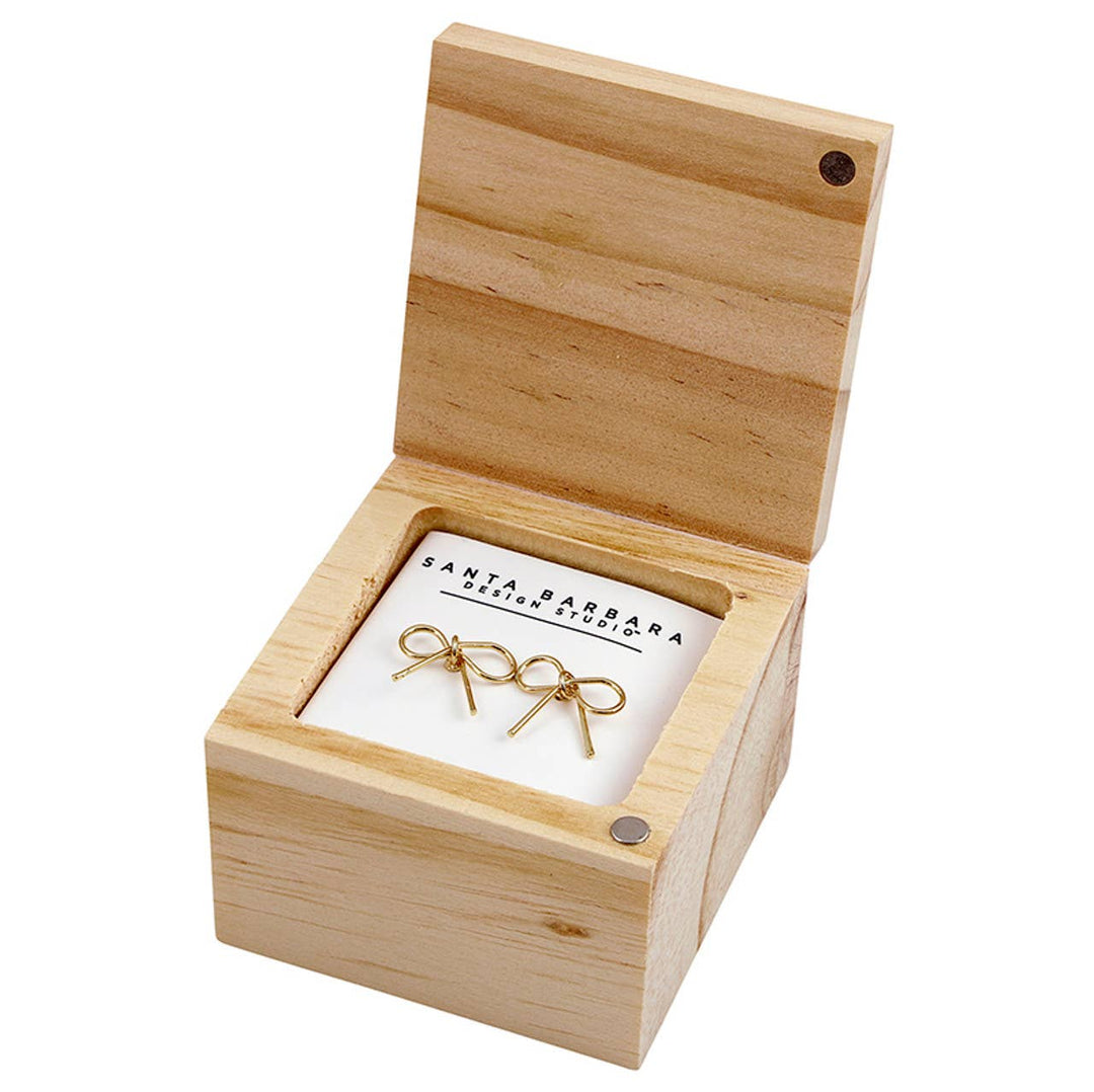 Treasure Box Bow Earring - Beautiful Things - The Color Collab