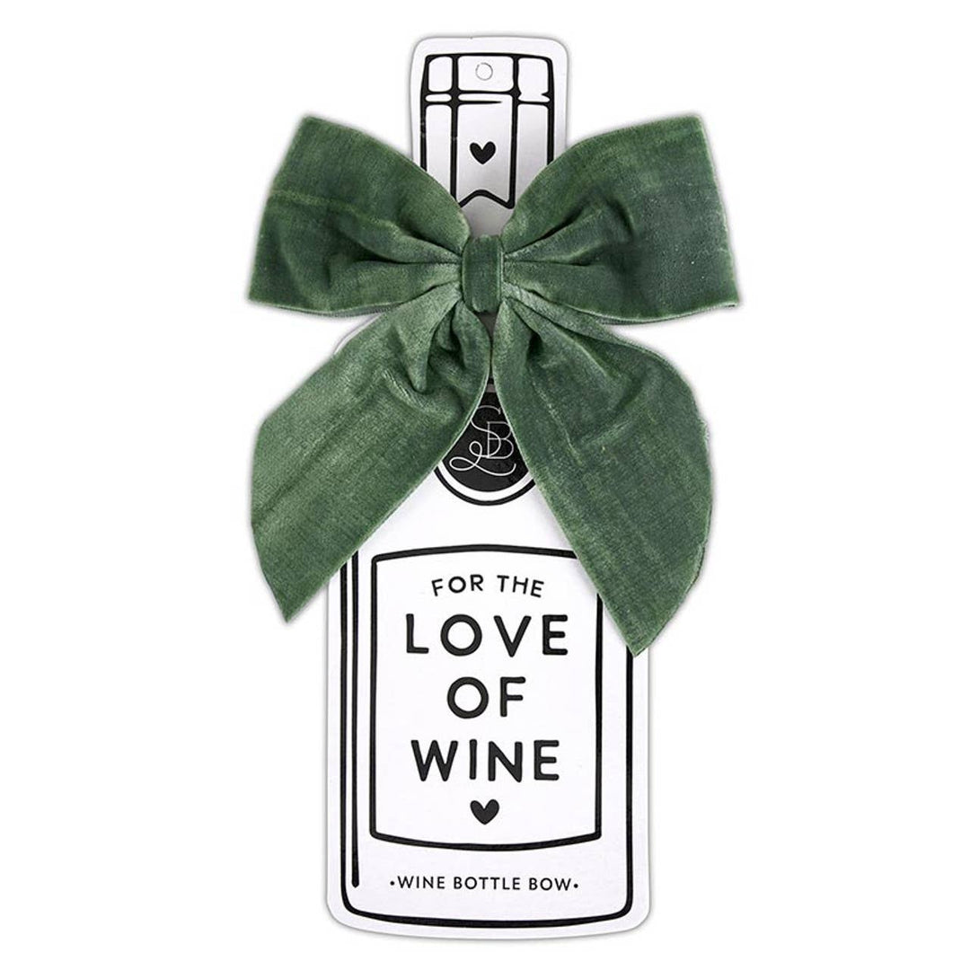 Wine Bottle Bow - The Color Collab